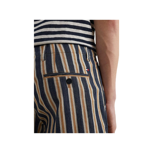 Bermuda Uomo a righe Blu beige Tommy Hilfiger- Francavilla Moda
